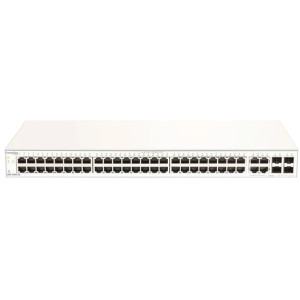 D-Link DBS-2000-52 Nuclias Cloud Managed Switch, 48 Gigabit Ethernet ports, 4 Combo GE/SFP ports